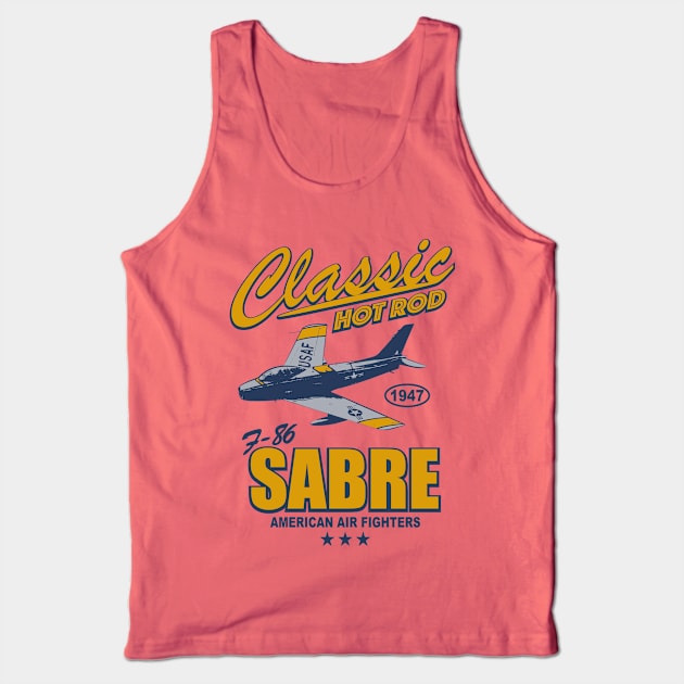 F-86 Sabre Tank Top by TCP